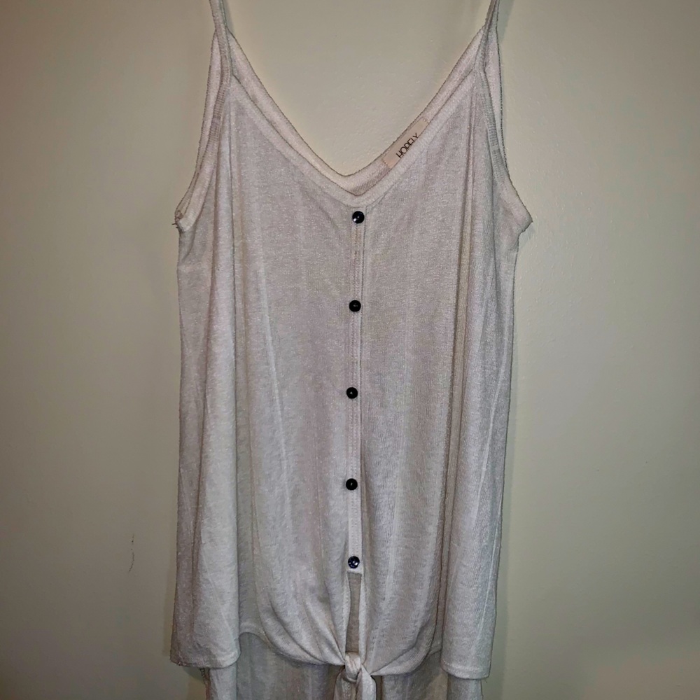 Tank w/ front tie
